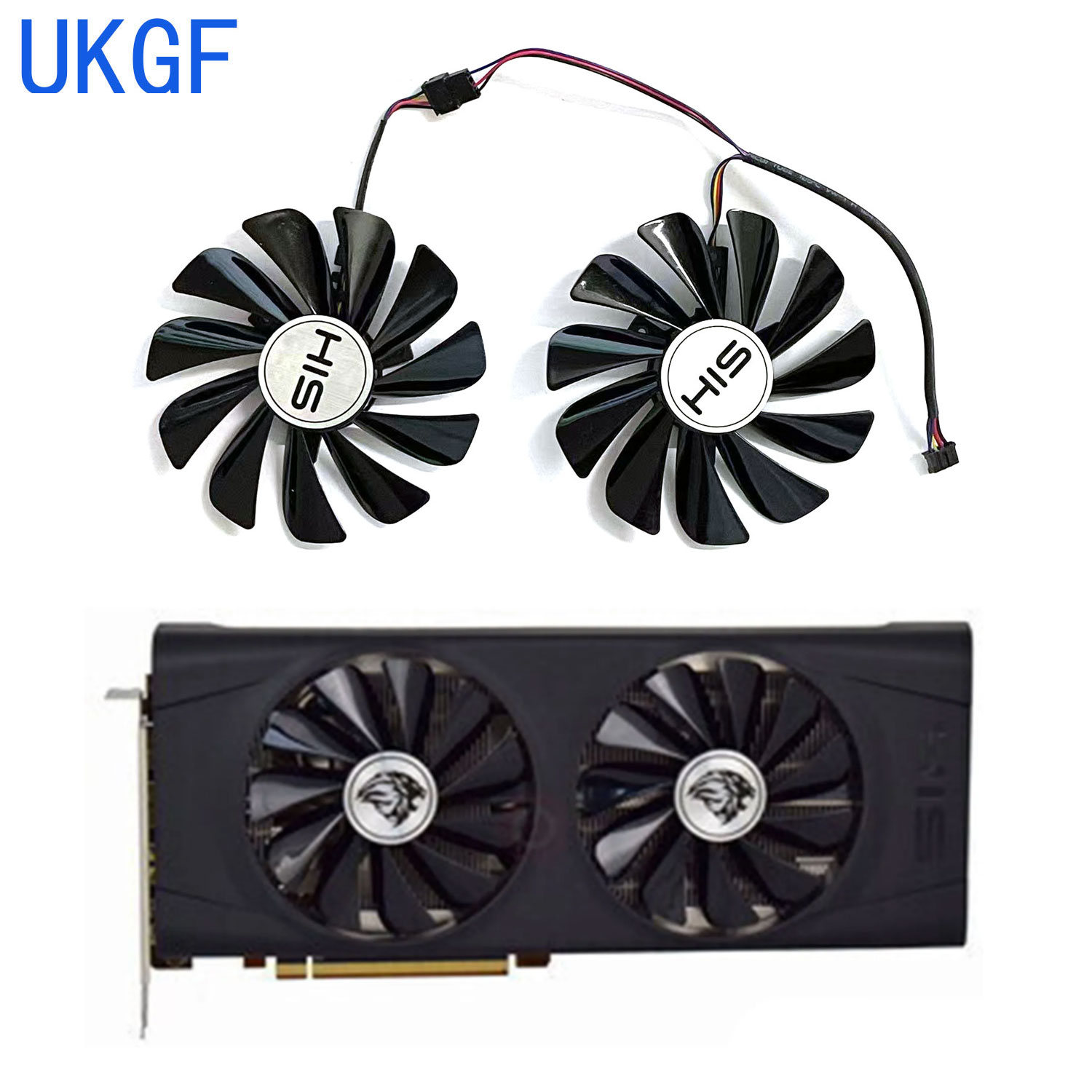 Lga1700 Itx Motherboard Ddr5 - Nuovissima Scheda Grafica 95MM 4PIN CF1010U12S