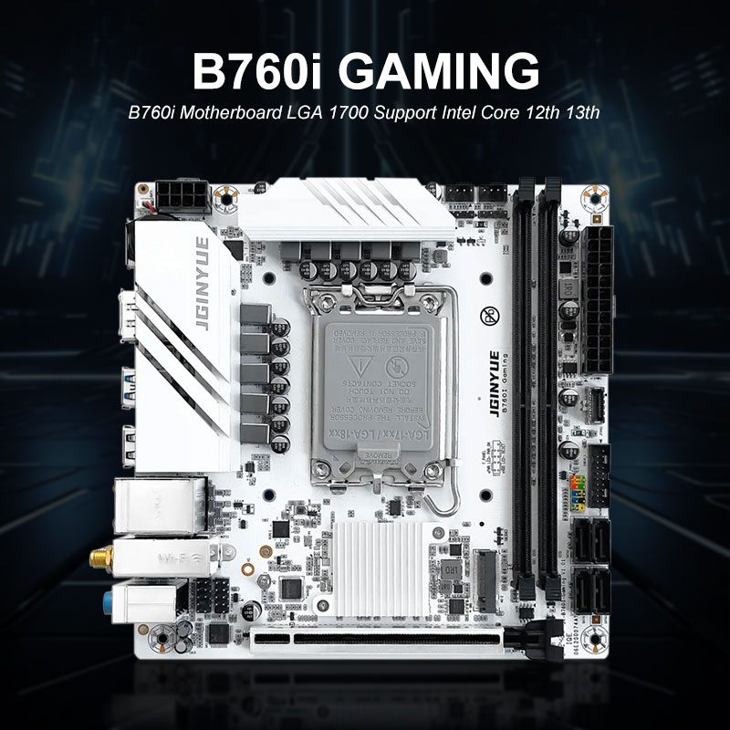 Scheda Madre Mini ITX JGINYUE  - Lga1700 Itx Motherboard Ddr5 recensione e prezzo