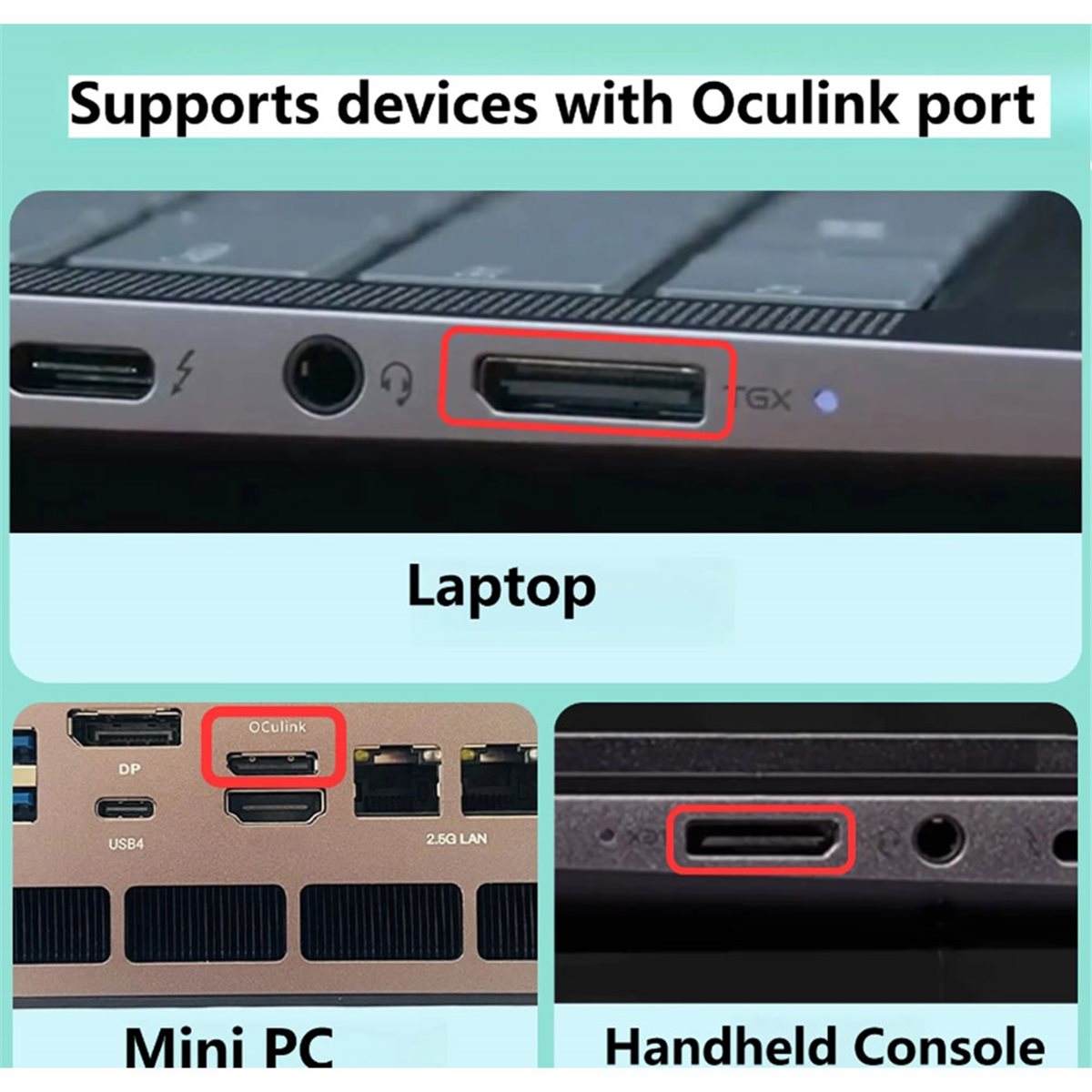 NUOVO DOCK GPU Oculink EGPU pe - Oculink Egpu Mini Pc recensione e prezzo